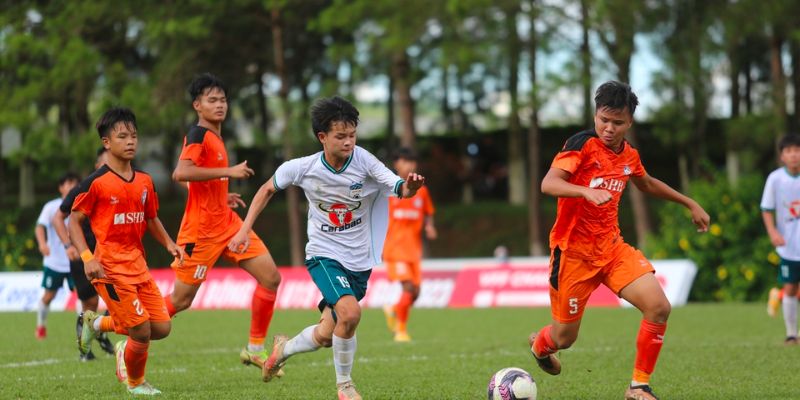 U15 HAGL có kết quả hoà trước Quảng Ngãi